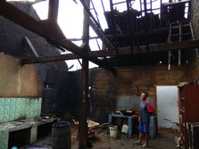 Rumah Produksi Tahu Ludes Terbakar