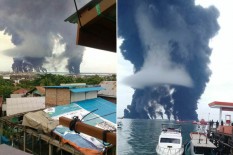 Pertamina Klaim Operasi Kilang V Normal Usai Kebakaran di Teluk Balikpapan
