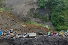 Tebing Longsor, 2 Penambang Lereng Merapi Tewas Tertimbun