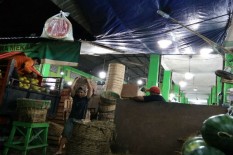 Giwangan Makin Ramai Menjelang Pagi