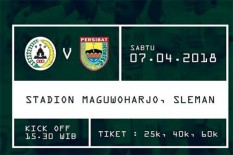 Lawan Persibat, Ini Jumlah Tiket yang Dicetak oleh Panpel PSS Sleman