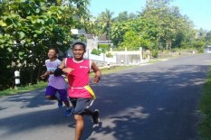 Ujian Kelar, SMKN 2 Pengasih Gelar Lomba Lari
