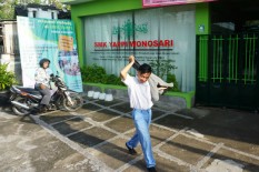 Siswa SMK Pembangunan 4 Playen Harus Menginap di Sekolah Lain, Kenapa?