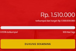 Pilgub Jateng, Dirman-Ida Cari Rp1 Miliar lewat Saweranjateng.id