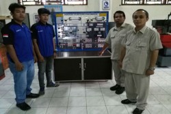 Mahasiswa Vokasi STTNAS Ciptakan Alat Peraga Elektrik dan Pneumatik
