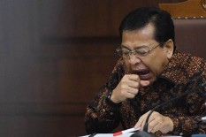 Sidang Kasus E-KTP Diwarnai Unjuk Rasa, Massa Minta Hakim Tolak Pledoi Setya Novanto