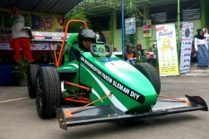 Mantap! Siswa SMK Muhammadiyah Pakem Rakit Mobil Listrik Balap