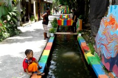 Pemuda Manggung Sulap Selokan Kumuh Jadi Bersih dan Nyaman