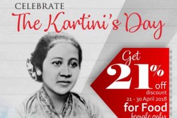 Hari Kartini, Makan di GQ Hotel Diskon 21%