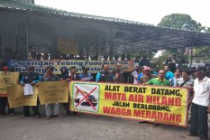 Gerah dengan Tambang Merapi Ratusan Warga Magelang Datang ke Jogja