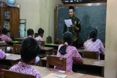 Hari Pertama Pelaksanaan USBN SD Berjalan Lancar