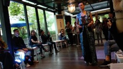 Mengintip Rancangan Paduan Batik dan Gaya Jepang