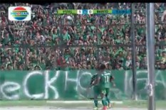 PSMS MEDAN VS BARITO PUTERA : Menit 29, Yessoh Bawa PSMS Unggul 1-0 