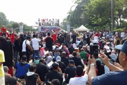 Deklarasi Relawan Nasional #2019GantiPresiden Dilakukan di Monas