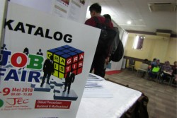 Job Fair 2018 KUKM-Nakertrans Kota Jogja Diserbu Ribuan Pengunjung