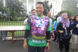 Keren Nih, Ada Kaus Avengers Asian Games ala Menpora Imam Nahrawi