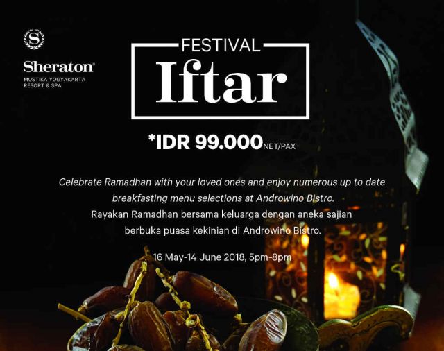 Sheraton Mustika Yogyakarta Resort & Spa Gelar Festival Iftar