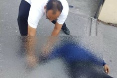 Begini Kondisi Polisi yang Dibacok Teroris dengan Pedang Samurai di Riau