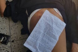 Surat Wasiat Berisi Ancaman Azab Ditemukan pada Jasad Teroris di Riau