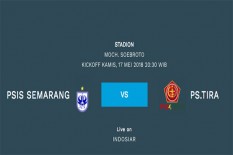 PSIS SEMARANG VS PS TIRA : Berriex Kembali Dicadangkan 