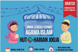 Harian Jogja Gelar Lomba Cerdas Cermat Agama Dimeriahkan Aksi Sulap dan Dongeng