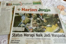 HARIAN JOGJA HARI INI : Status Merapi Naik Jadi Waspada