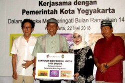 Horee, 1.000 Dhuafa di Jogja Mendapat Santunan