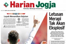 HARIAN JOGJA HARI INI : Letusan Merapi Tak Akan Eksplosif
