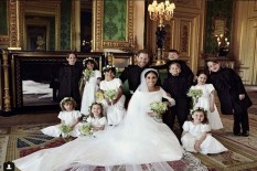 Terima Hadiah Lambang Kerajaan Inggris, Meghan Markle Mendobrak Tradisi 