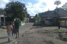 Merapi Meletus Lagi, Warga Sardonoharjo Berhamburan Keluar