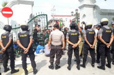 Gerbang Kepatihan Rusak, Paguyuban Betor Siap Tanggung Jawab