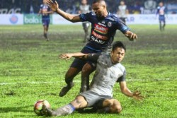 Liga 1: Arema Kalahkan Perseru Berkat Penalti Furtuoso