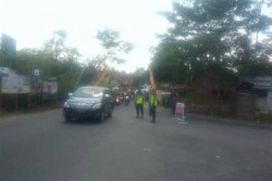 Jalur ke Pantai Gunungkidul Padat, Polisi Berlakukan Satu arah