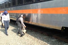 Terjadi Kebakaran di Kereta Api Gajayana Lebaran