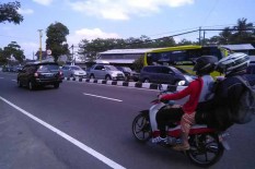 Jalur Masuk DIY Melalui Tempel Sleman Ramai Lancar