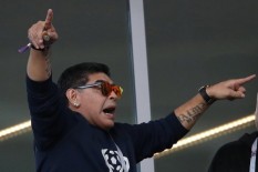 Diego Maradona Berulah Saat Nonton Argentina 