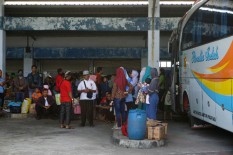 Puncak Arus Balik, Banyak Bus Terlambat Datang 