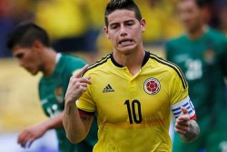James Rodriguez Absen Lawan Jepang karena Cedera Betis