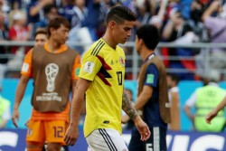 Dipaksa Main meski Cedera, James Gagal Ubah Permainan Kolombia