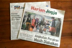 HARIAN JOGJA HARI INI: Angkutan Perairan Masih Diabaikan