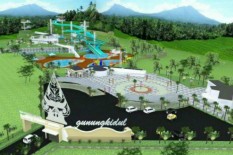Ini Dia Desain Rest Area Semin, Ada Kolam Renang Di Dalamnya