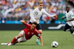 Denmark dan Prancis Seri di Babak I