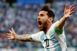 Messi Lega setelah Argentina Lolos dari Lubang Jarum