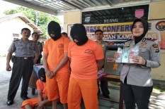 Komplotan Maling Spesialis Pembobol Brankas Dibekuk