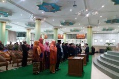  Rektor Berpesan Para Dekan Baru UII Bersikap Tegas dan Lembut