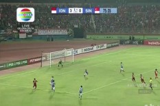 PIALA AFF U-19 2018 : Indonesia Cukur Singapura 4-0