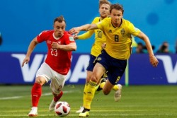 Babak Pertama, Tak Ada Gol di Laga Swedia vs Swiss 