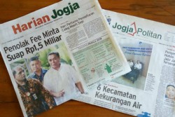 HARIAN JOGJA HARI INI : Penolak Fee Minta Suap Rp1,5 Miliar