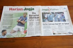 HARIAN JOGJA HARI INI : Eks Koruptor Diizinkan Mendaftar Jadi Caleg