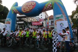 Meriah, Ratusan Pegowes Ikuti Ride to Jogja